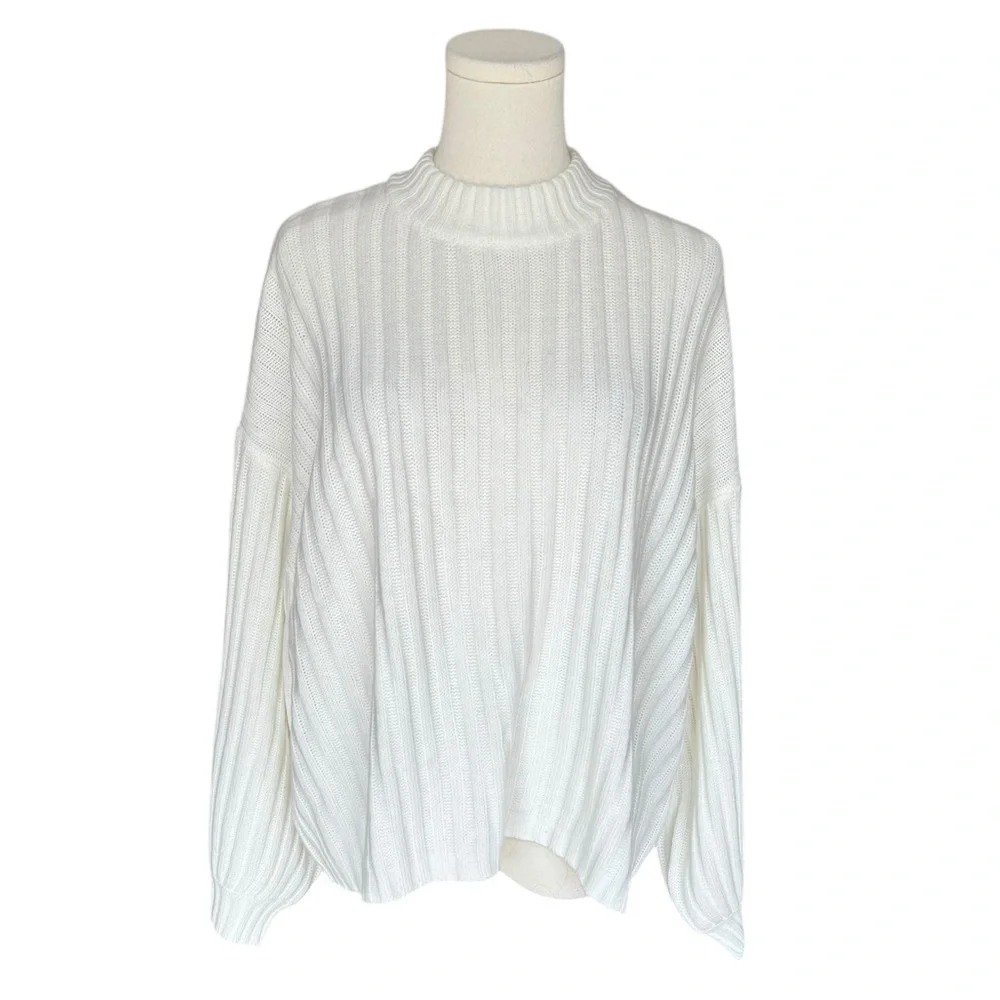 Princess Polly - Innerbloom Oversized Ribbed Sweater Sz L/XL